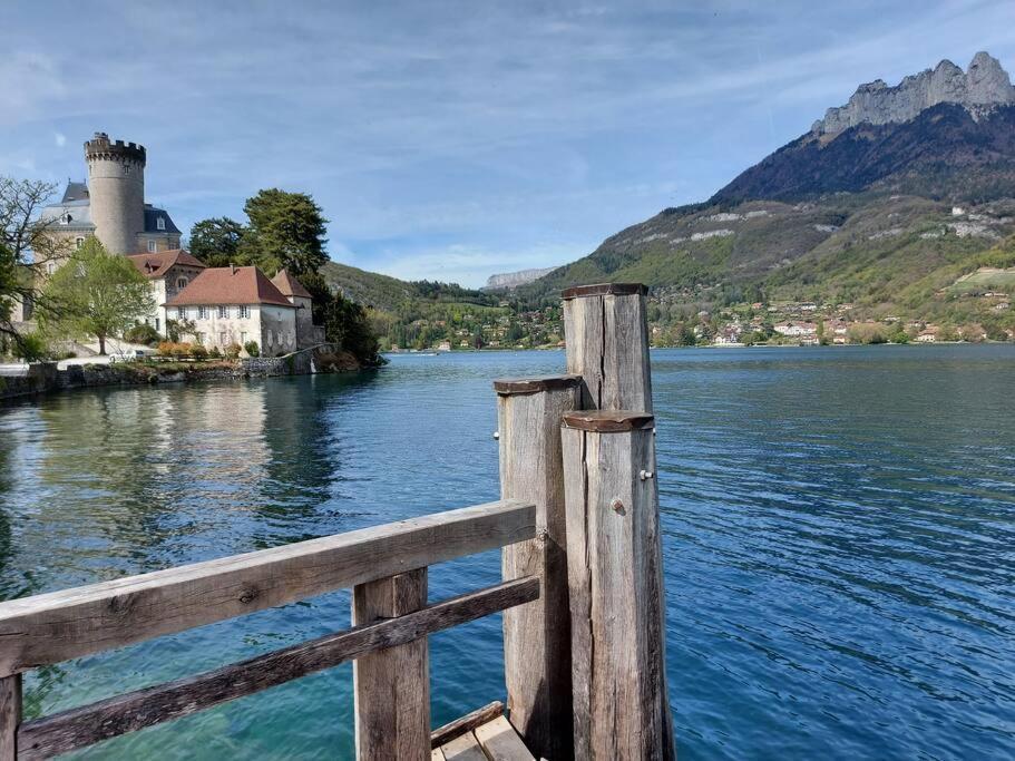 Charmant Et Spacieux Appartement A Quelques Pas Du Lac Duingt Eksteriør bilde