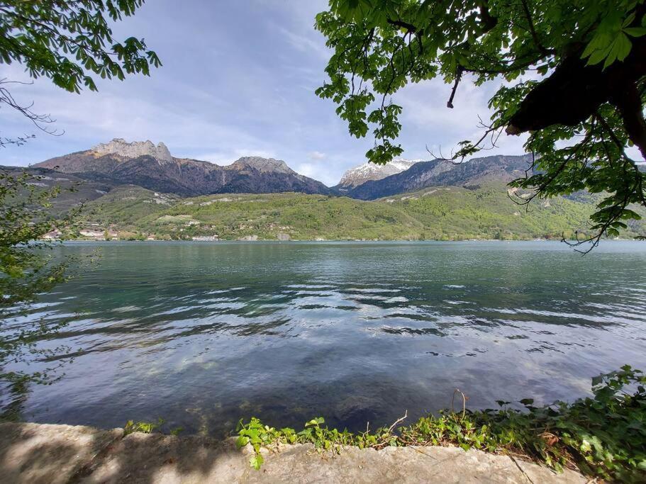 Charmant Et Spacieux Appartement A Quelques Pas Du Lac Duingt Eksteriør bilde