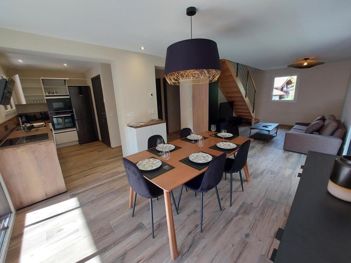 Charmant Et Spacieux Appartement A Quelques Pas Du Lac Duingt Eksteriør bilde