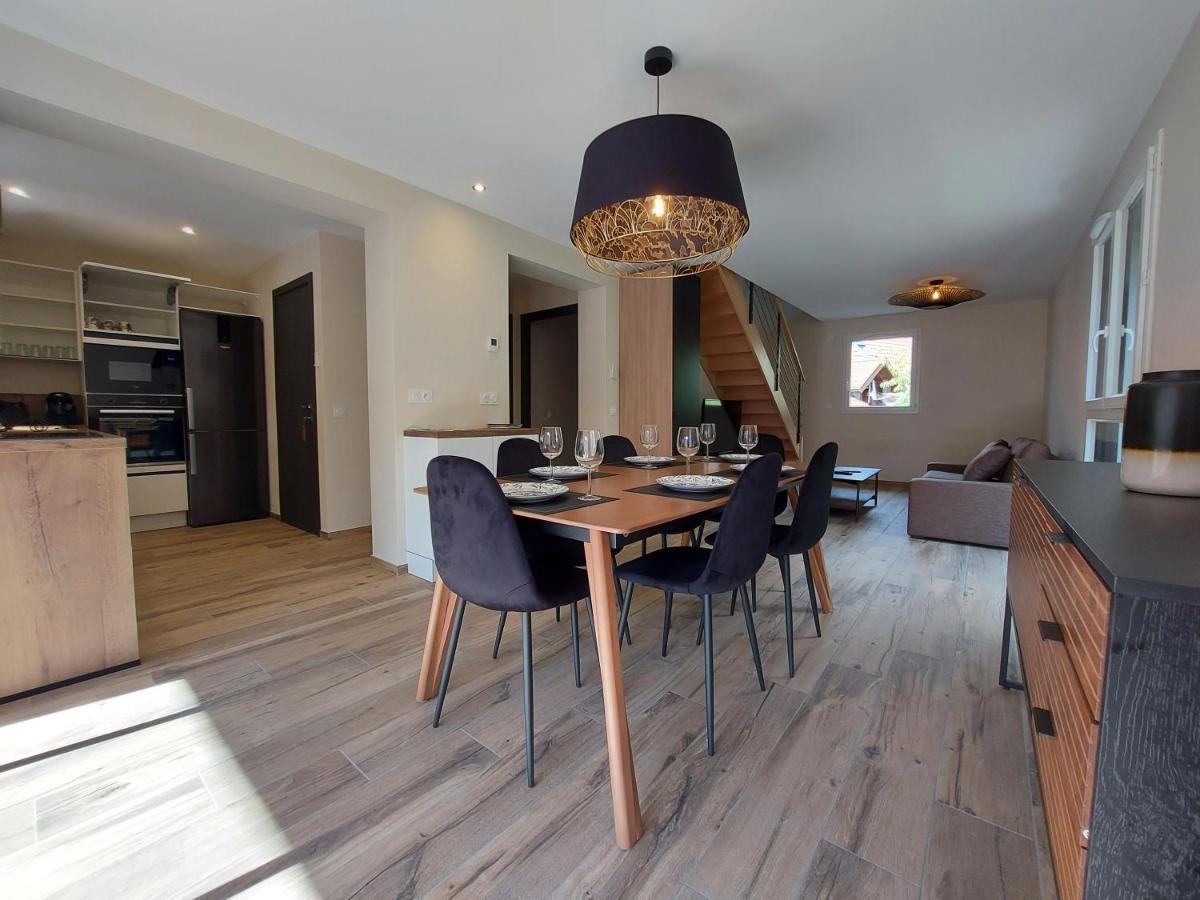 Charmant Et Spacieux Appartement A Quelques Pas Du Lac Duingt Eksteriør bilde